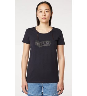 GAS JEANS DOLL STRASS T-SHIRT DONNA